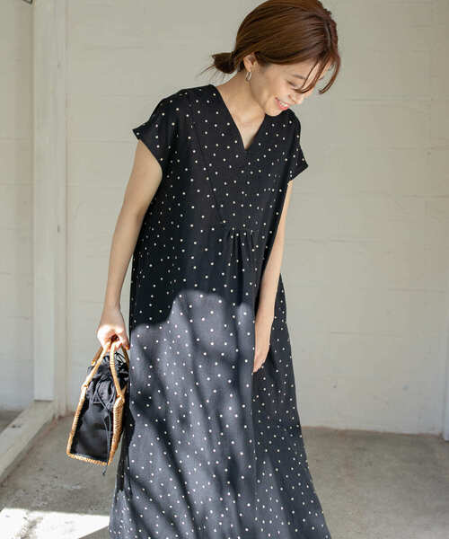 URBAN RESEARCH DOORS 「URBAN DOORS」 ノースリーブワンピース
