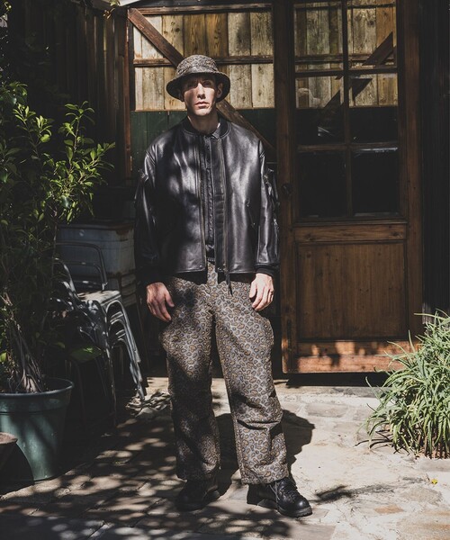 BEAMS+（ビームスプラス） パンツ カモ ジャカード ミリタリー 6