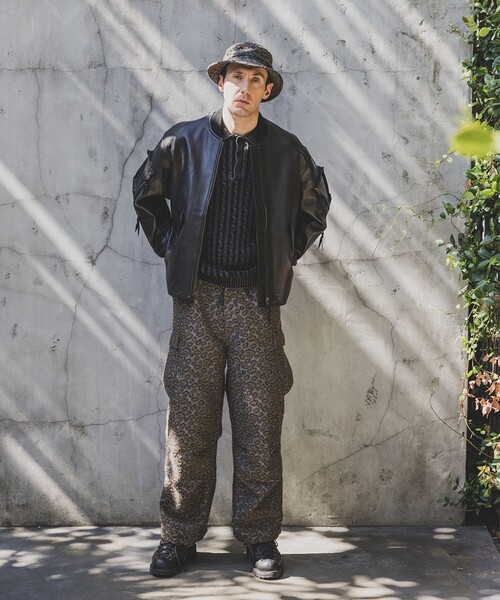 BEAMS+（ビームスプラス） パンツ カモ ジャカード ミリタリー 6