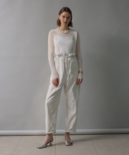 「CADUNE」 長袖ニット 38 ホワイト レディース_画像4