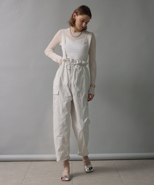 「CADUNE」 長袖ニット 38 ホワイト レディース_画像5