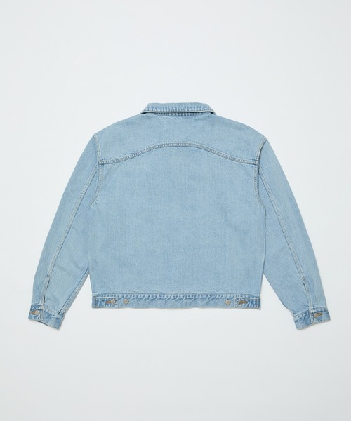 デニムジャケット gジャン CURB POCKET DENIM JACKET メンズ レディースの画像