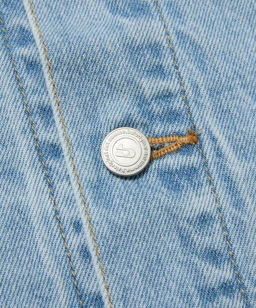 デニムジャケット gジャン CURB POCKET DENIM JACKET メンズ レディースの画像