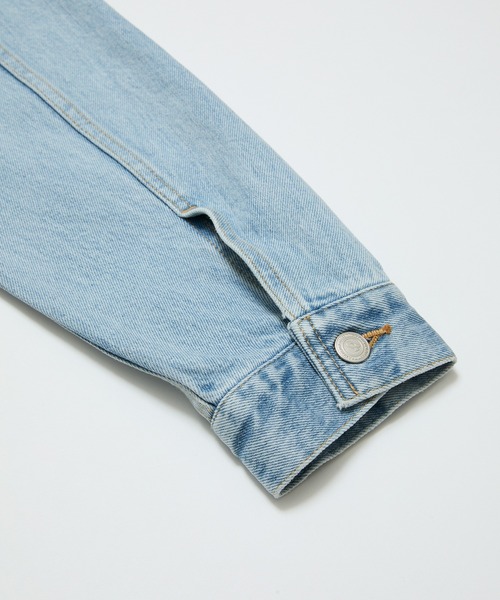 デニムジャケット gジャン CURB POCKET DENIM JACKET メンズ レディースの画像