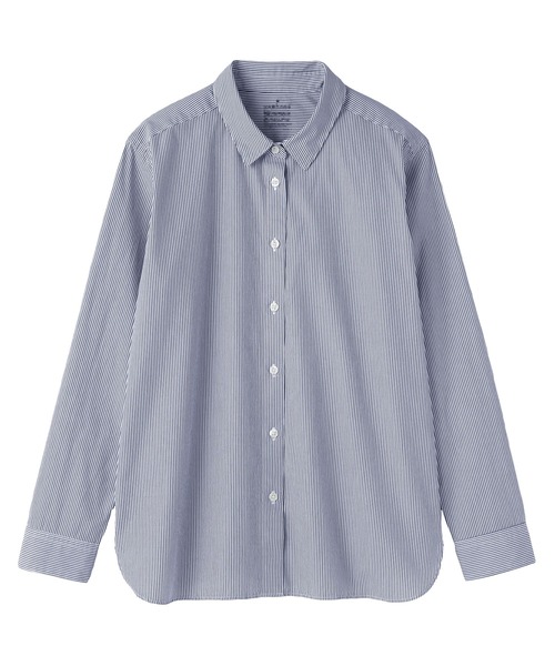 無印良品（MUJI） ブラウス シャツ 婦人 洗いざらし ブロード