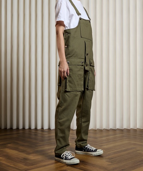 CALIFORNIA OUTFITTERS サロペット オーバーオール 7E12 ミリタリー風