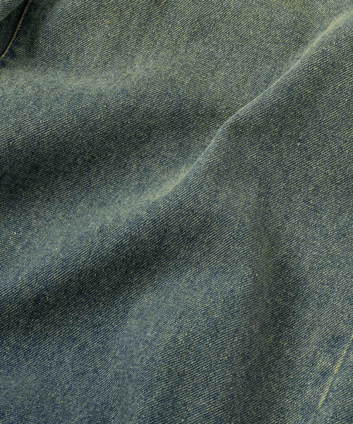 「ADAMASTE」 加工デニムパンツ MEDIUM ブラック メンズ