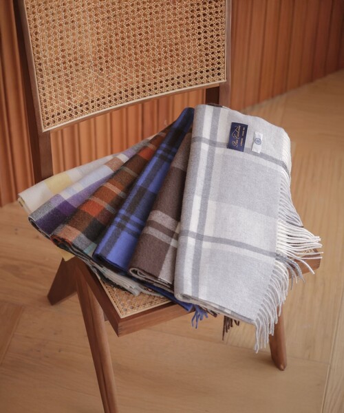 J.PRESS（J.プレス） マフラー ストール カシミヤチェック マフラー