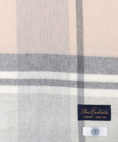 J.PRESS（J.プレス） マフラー ストール カシミヤチェック マフラー