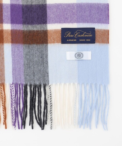 J.PRESS（J.プレス） マフラー ストール カシミヤチェック マフラー