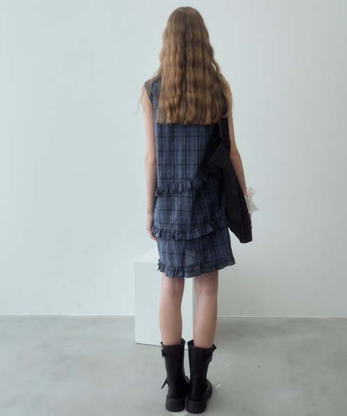 Birthday room（バースデイルーム） ワンピース チェックノースリーブ