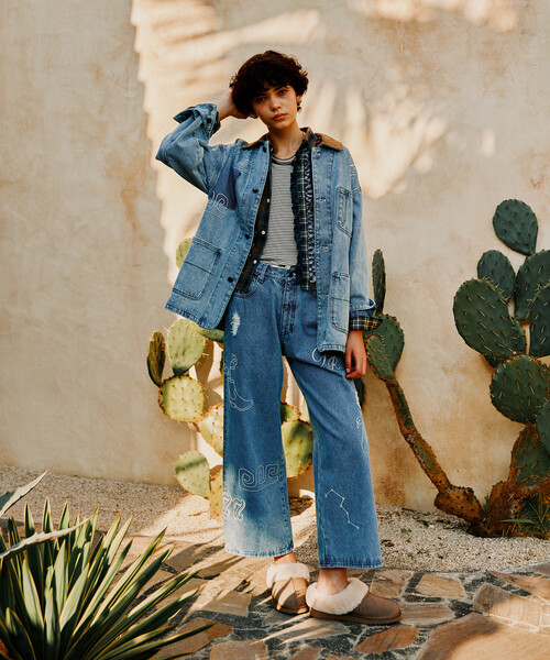 Freada（フリーダ） ジーンズ デニム デニムパンツ チェーンステッチ