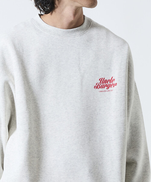 BURBERYレタースターグラフィッククルーネックスウェット (大きめ) FREAK'S STORE トレーナー スウェット 限定展開 ビッグシルエット