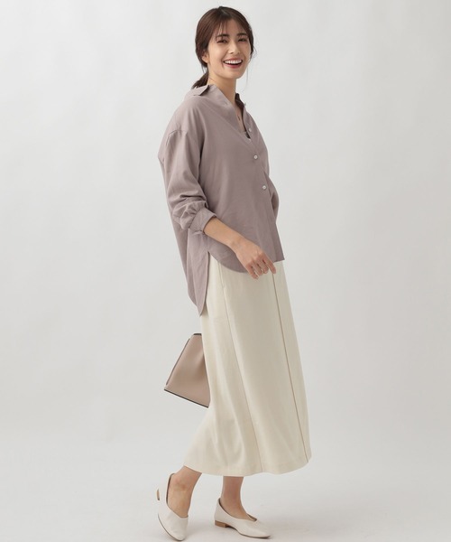 「Elura」 長袖シャツ LARGE ライトピンク レディース_画像8