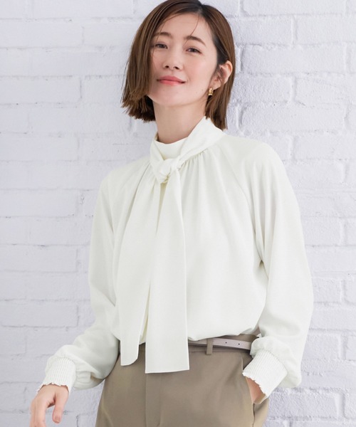 AOYAMA ブラウス シャツ 「WEB限定」通勤にも特別な日にも、着回し抜群