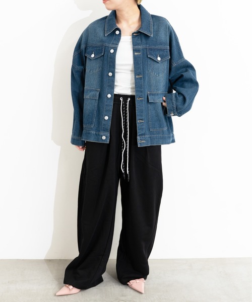 MIDVEIN（ミッドヴェイン） デニムジャケット gジャン BIG G-JK