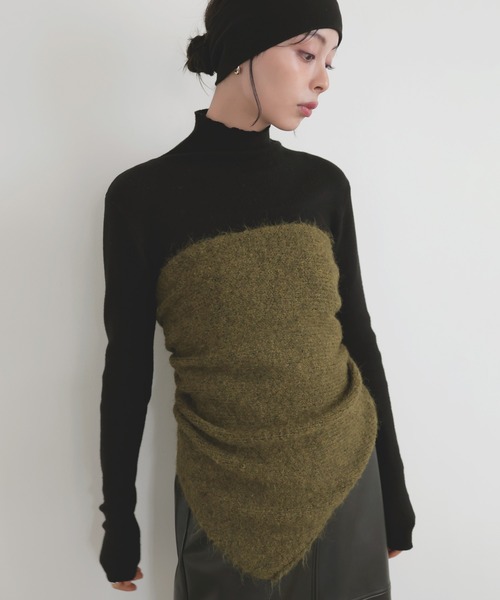 LIAN（リアン） ストール マフラー トライアングルマルチニット