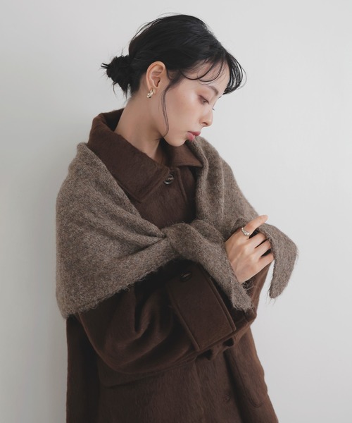 【新品未使用品】アンリアレイジ マルチニットストール LIAN（リアン） ストール マフラー トライアングルマルチニット