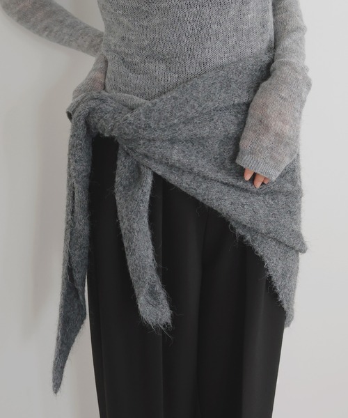 LIAN（リアン） ストール マフラー トライアングルマルチニット