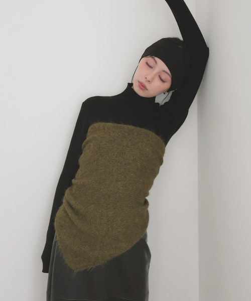 LIAN（リアン） ストール マフラー トライアングルマルチニット