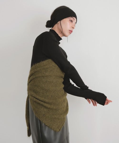 LIAN（リアン） ストール マフラー トライアングルマルチニット