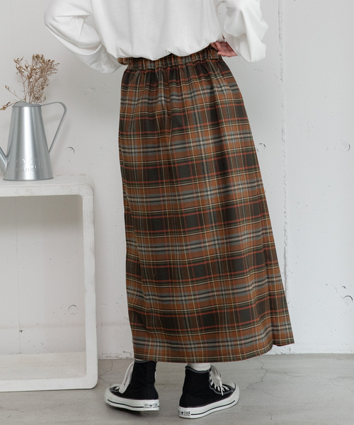 POU DOU スカート 2wayチェックプリーツスカート : ZOZOTOWN Yahoo!店