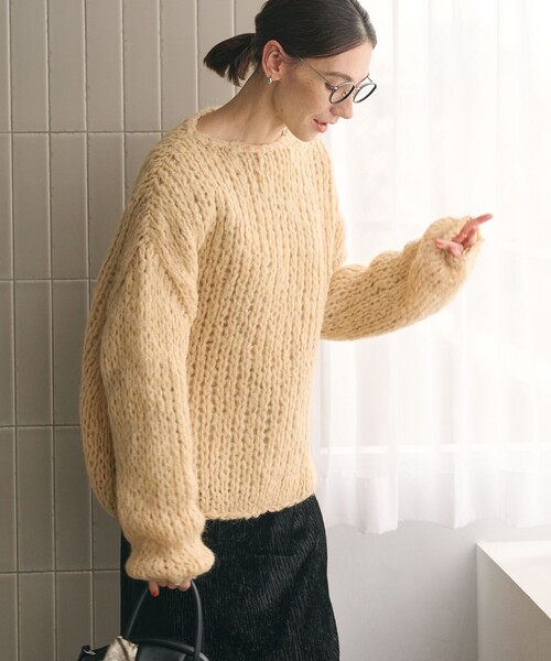 BEAUTY＆YOUTH UNITED ARROWS ニット セーター ウールモヘヤナイロン