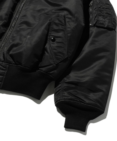 VALLEY APPAREL（バレイアパレル） ma1 ma-1 バックエンブレムMA-1