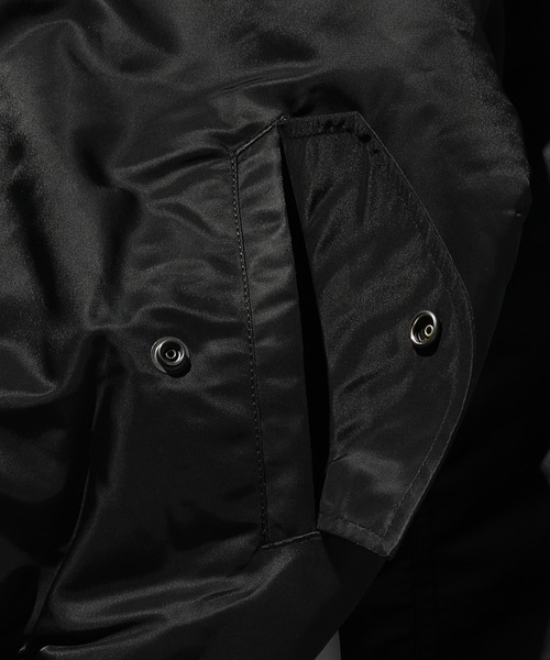 VALLEY APPAREL（バレイアパレル） ma1 ma-1 バックエンブレムMA-1