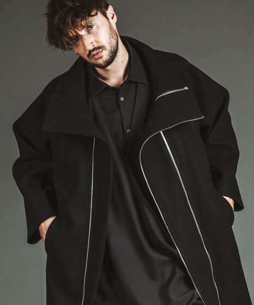 NO ID.（ノーアイディー） コート ジャケット 「NO ID.」Volume-Neck