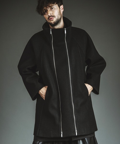 NO ID.（ノーアイディー） コート ジャケット 「NO ID.」Volume-Neck