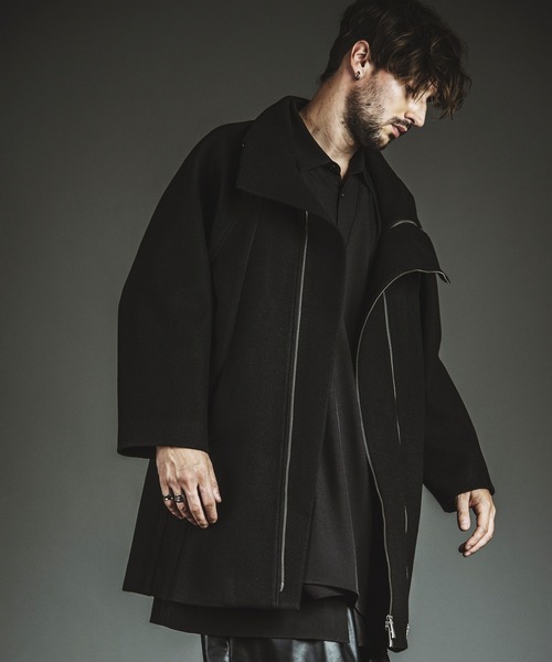 NO ID.（ノーアイディー） コート ジャケット 「NO ID.」Volume-Neck