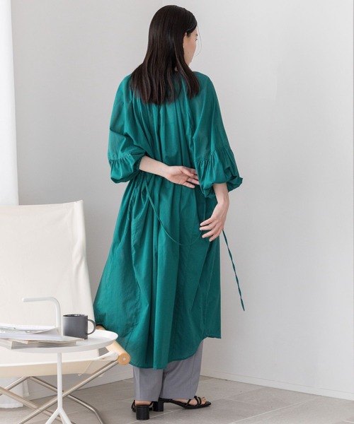 LOWRYS FARM（ローリーズファーム） 7分袖ワンピース FREE ブラック