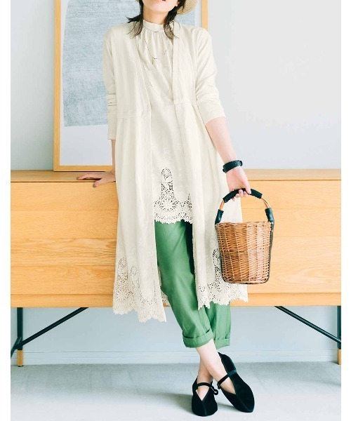 「Live in comfort」 長袖ワンピース MEDIUM ブラック レディース_画像2