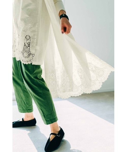 「Live in comfort」 長袖ワンピース MEDIUM ブラック レディース_画像7