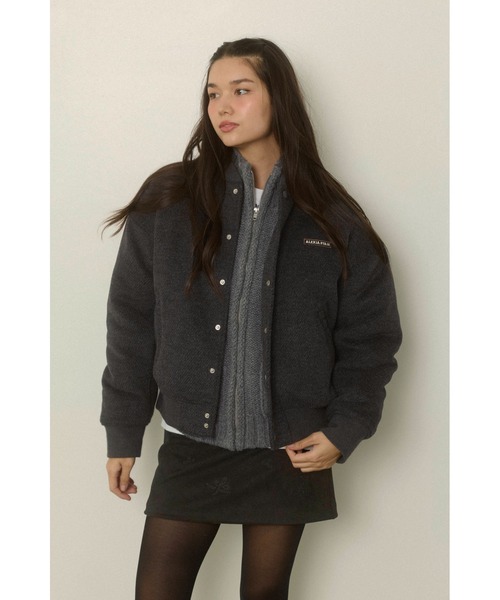 ALEXIA STAM（アリシアスタン） ブルゾン アウター Logo Wool Blouson