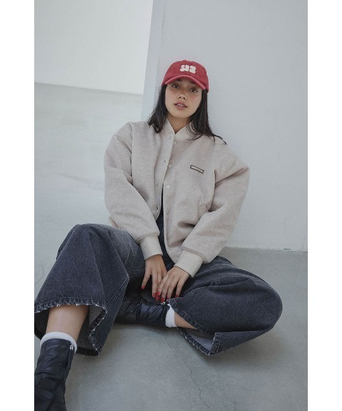 ALEXIA STAM（アリシアスタン） ブルゾン アウター Logo Wool Blouson