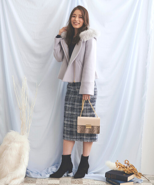 「NOELA」 ブルゾン M グレー レディース_画像6