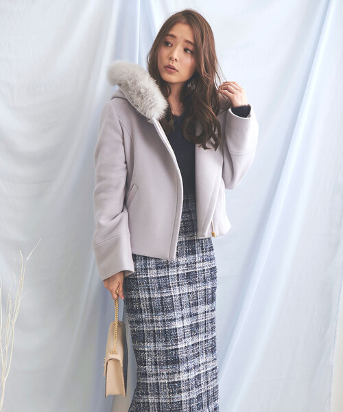 「NOELA」 ブルゾン M グレー レディース_画像8