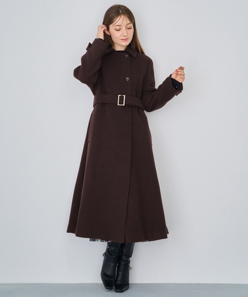 NOELA（ノエラ） コート アウター ステンカラーウールコート