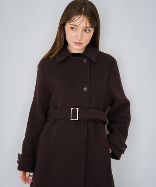 NOELA（ノエラ） コート アウター ステンカラーウールコート