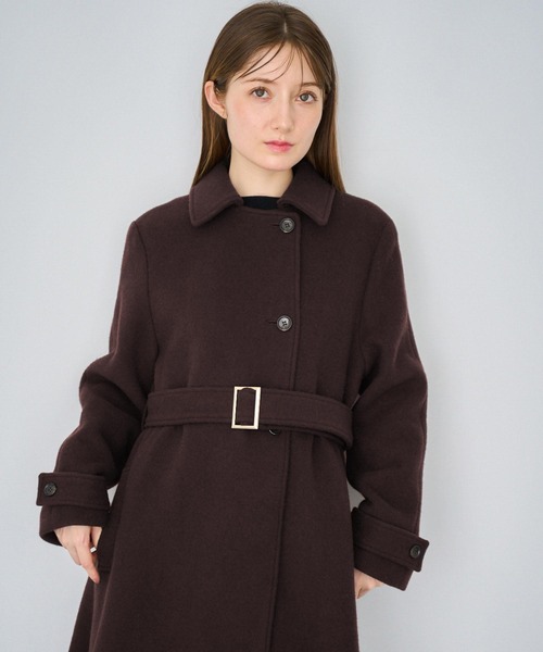 NOELA（ノエラ） コート アウター ステンカラーウールコート