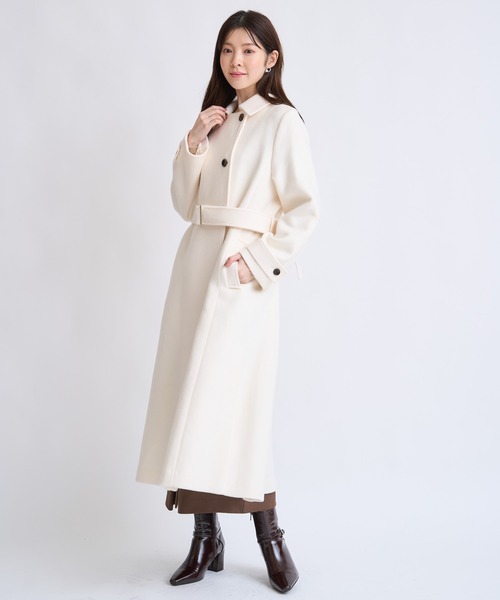NOELA（ノエラ） コート アウター ステンカラーウールコート