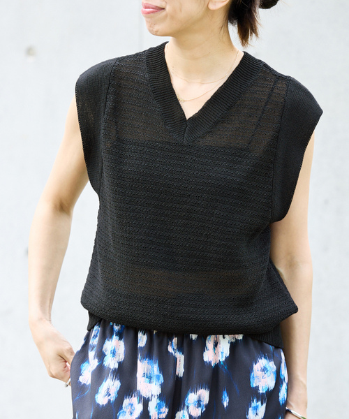 IENA（イエナ） ニットベスト FREE ベージュ レディース : ZOZOTOWN