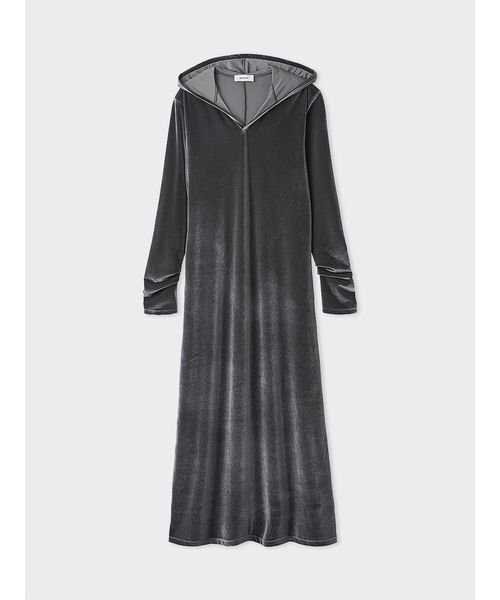 MIESROHE（ミースロエ） ワンピース ベロアリラクシングフーディ