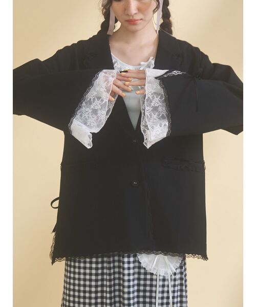 merry jenny（メリージェニー） ジャケット テーラードジャケット lace