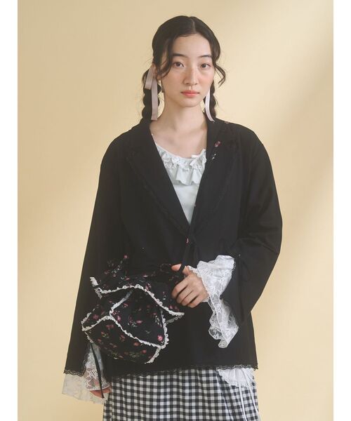 merry jenny（メリージェニー） ジャケット テーラードジャケット lace