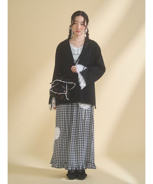 merry jenny（メリージェニー） ジャケット テーラードジャケット lace