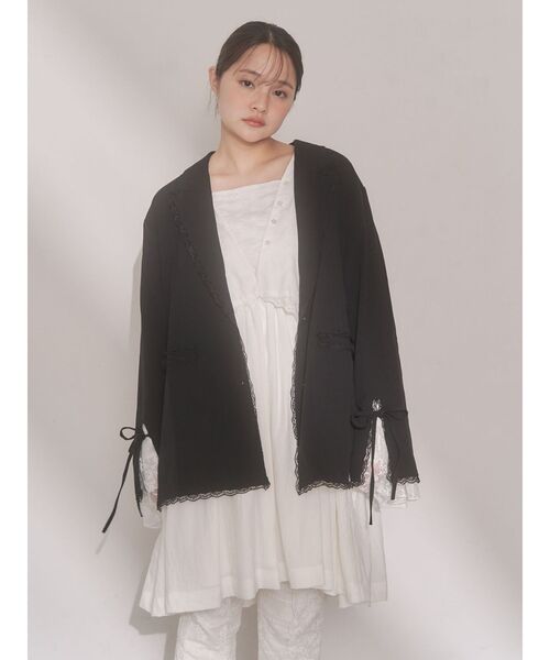 merry jenny（メリージェニー） ジャケット テーラードジャケット lace