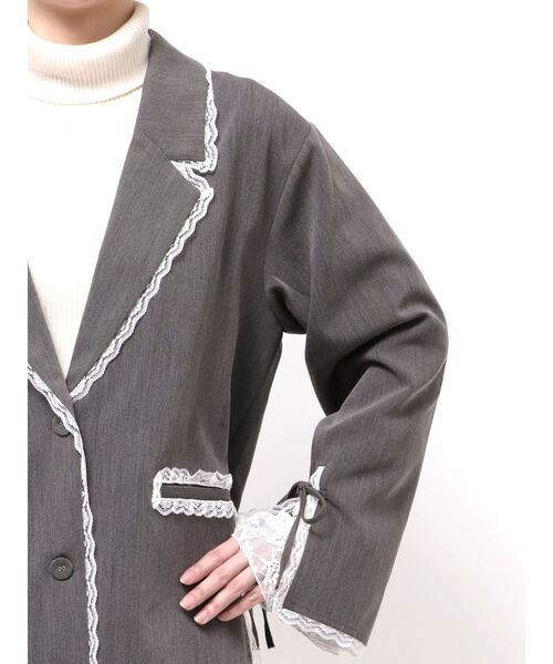 merry jenny（メリージェニー） ジャケット テーラードジャケット lace